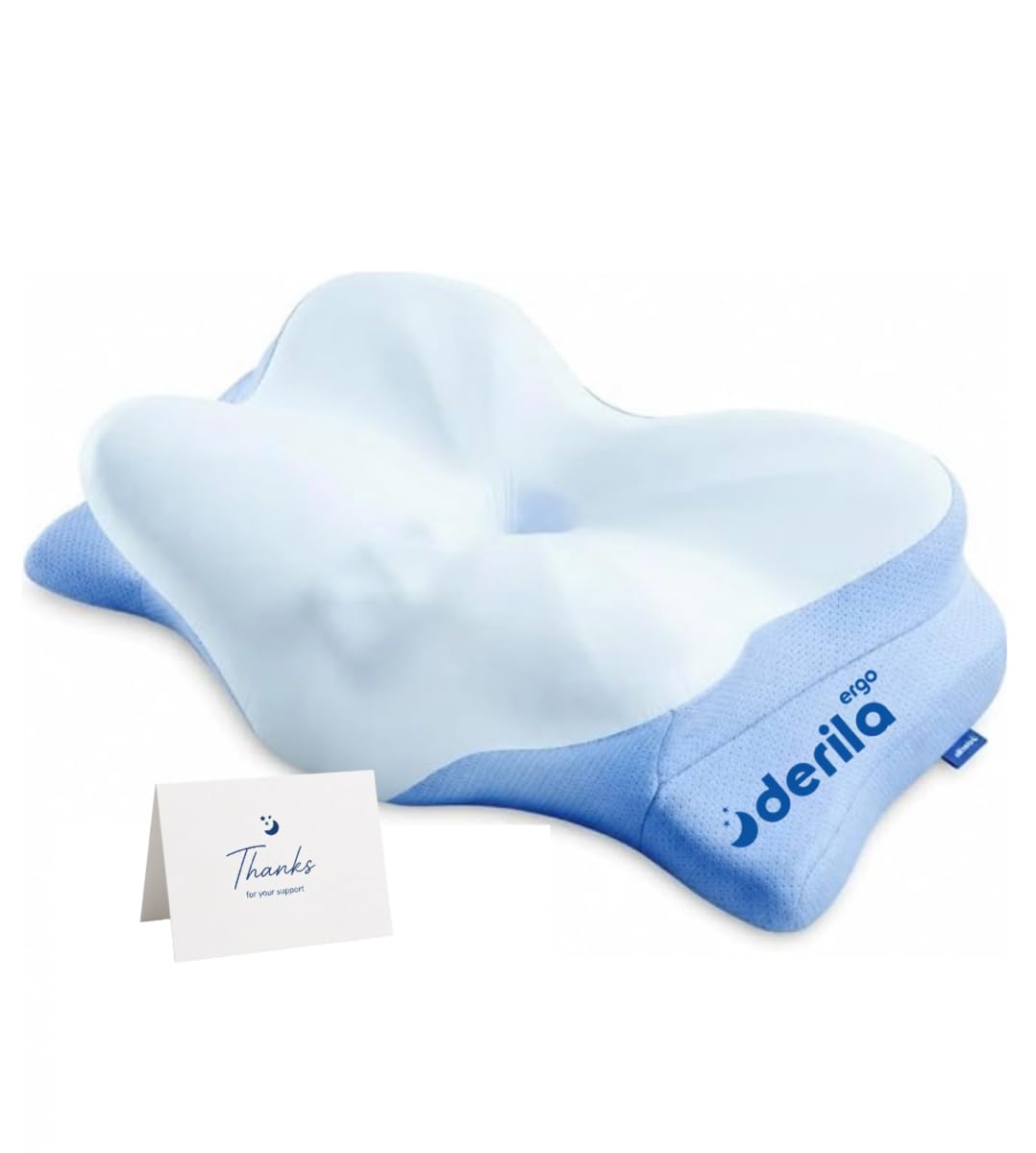 Amazon｜Derila Ergo 頚椎ネックピロー 睡眠用枕 輪郭形状記憶フォーム